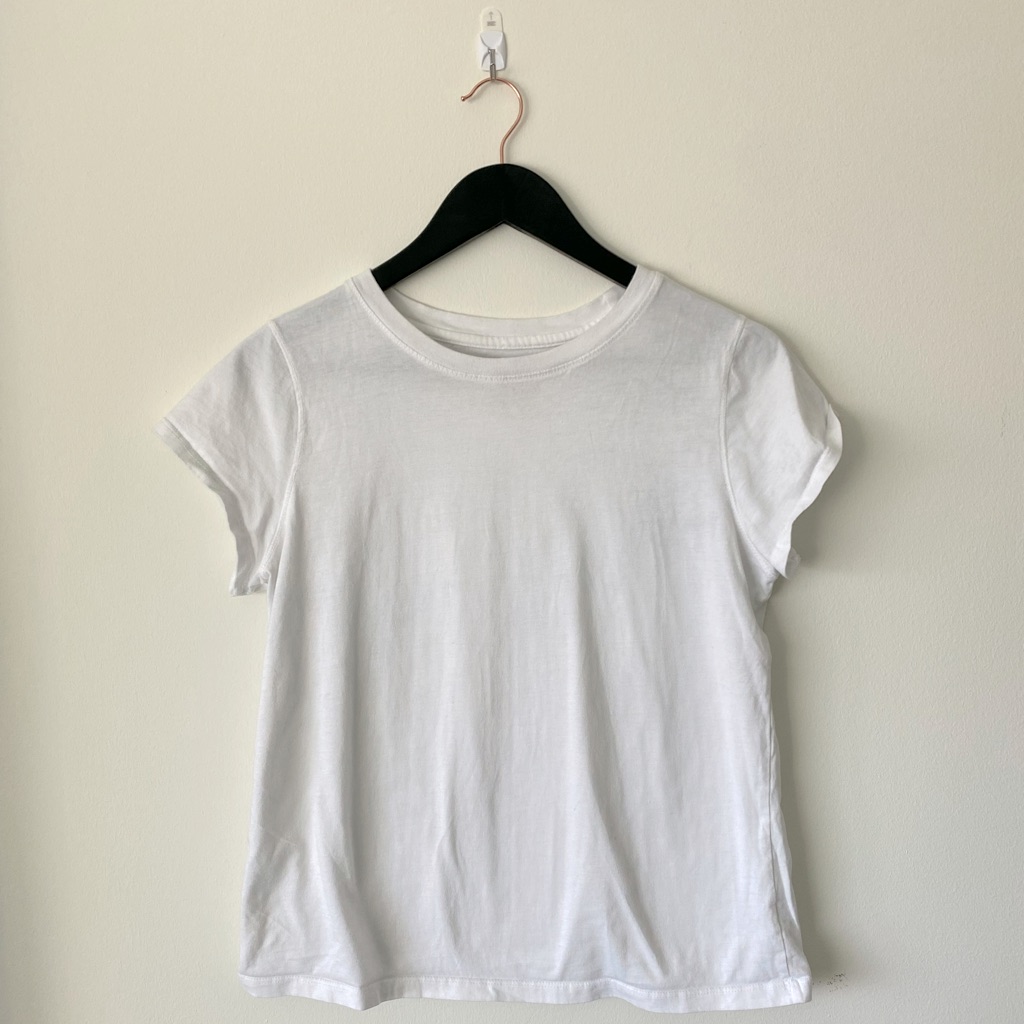 White Basic T-Shirt